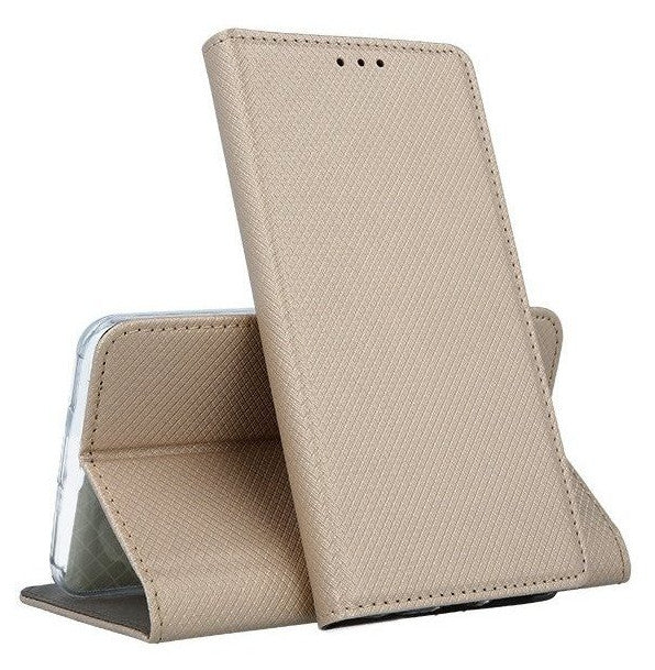 Ümbris kaanega Flexy Magnet Samsung A520/ Galaxy A5 2017 (kuldne)