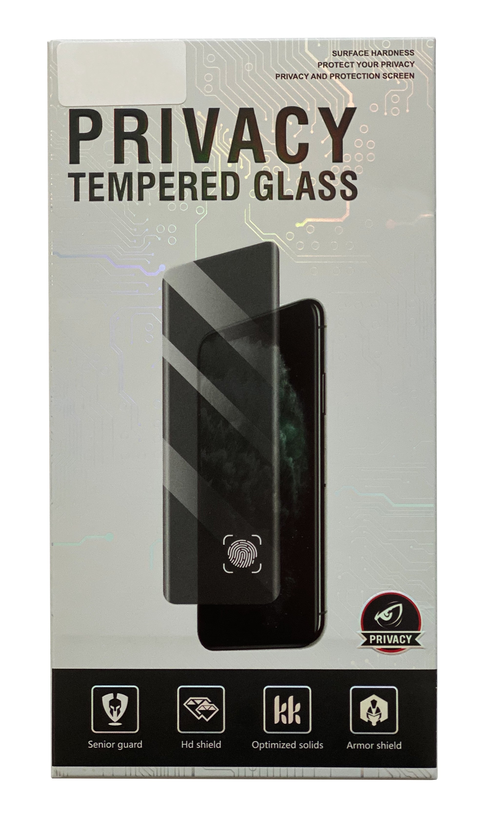 Kaitseklaas Iphone 7 / 8 / SE 2020 / SE 2022 (valge/privacy)