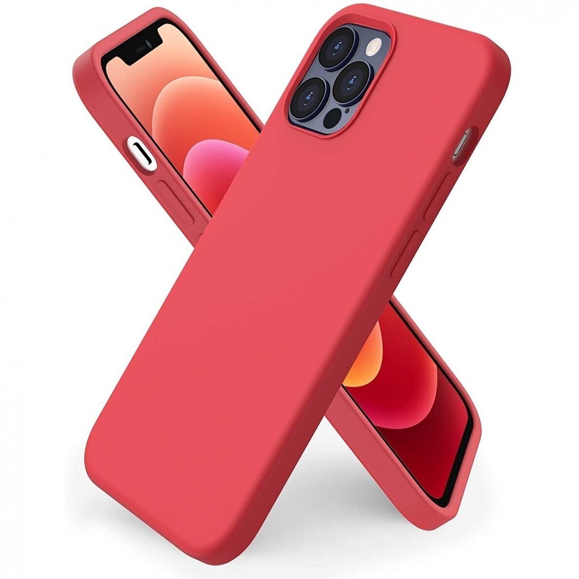 Silikoon X-Level Dynamic Iphone 12/ Iphone 12 Pro (punane)