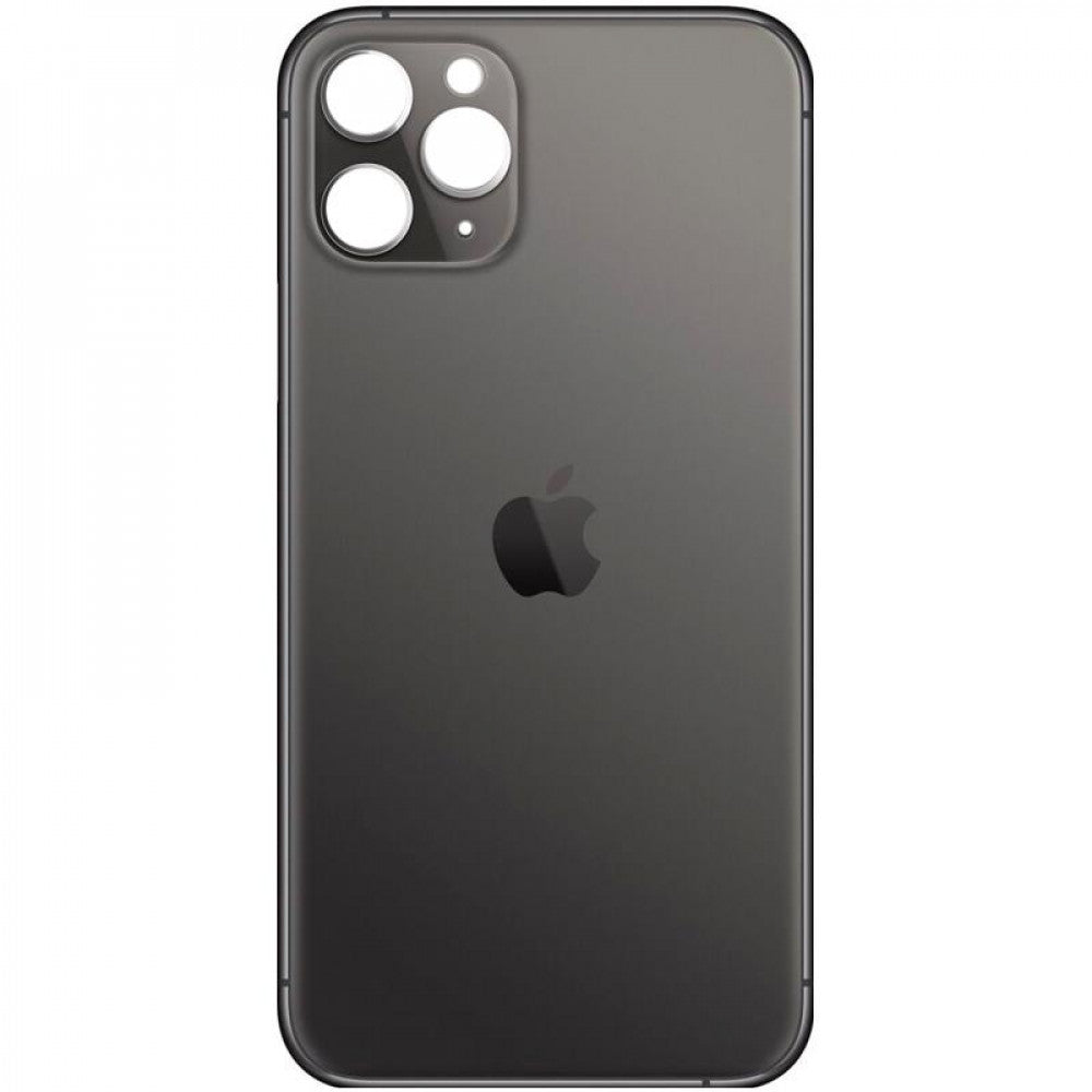 Varuosa iPhone 11 Pro Max tagumine klaas suurema avaga kaamera jaoks (space gray)