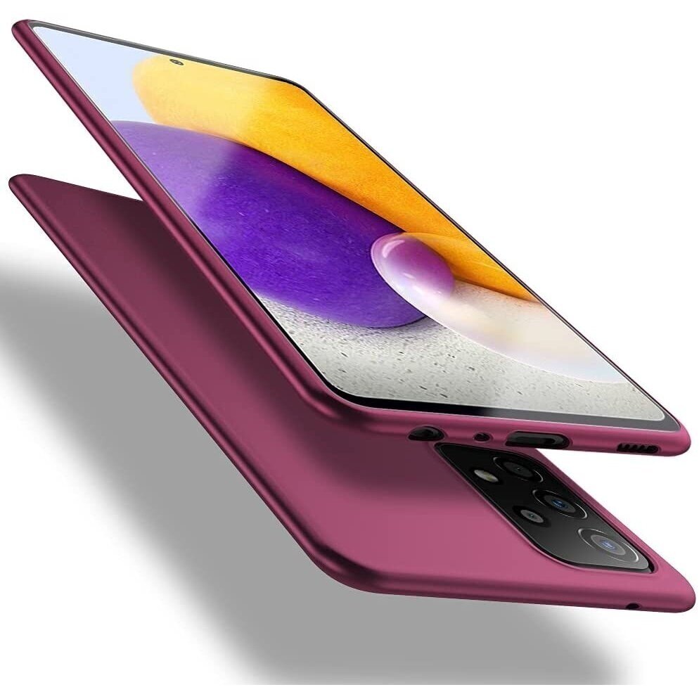 Silikoon X-Level Guardian Samsung A52 4G / A52 5G / A52s 5G (viinamari)