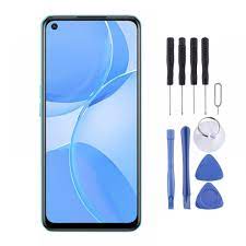 Varuosa Samsung Galaxy A53 5G/ A536 ekraan ja korpus sinine (service pack)