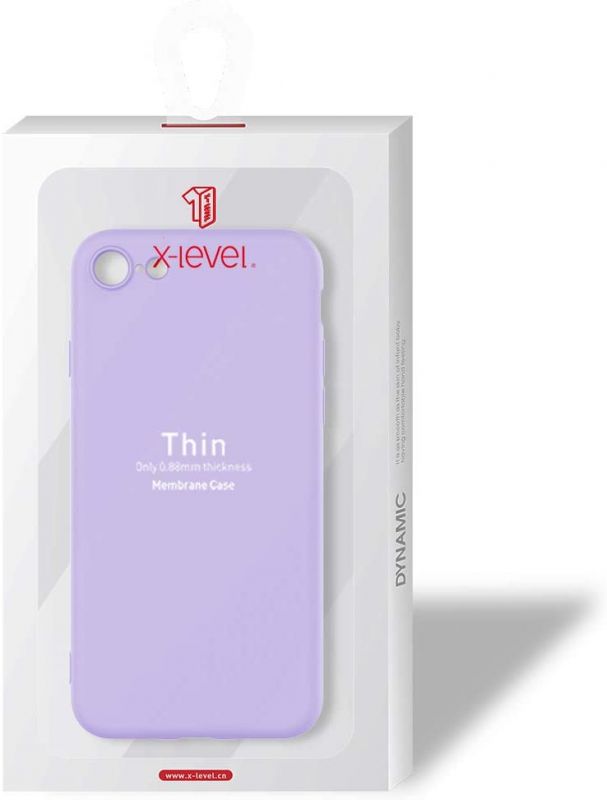 Silikoon X-Level Dynamic iPhone 7 / 8 / SE 2020 / SE 2022 (helelilla)