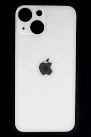 Varuosa iPhone 13 tagumine klaas suurema avaga kaamera jaoks (valge)