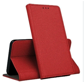 Ümbris kaanega Smart Magnet Xiaomi Mi 10T 5G/ Mi 10T Pro 5G (punane)
