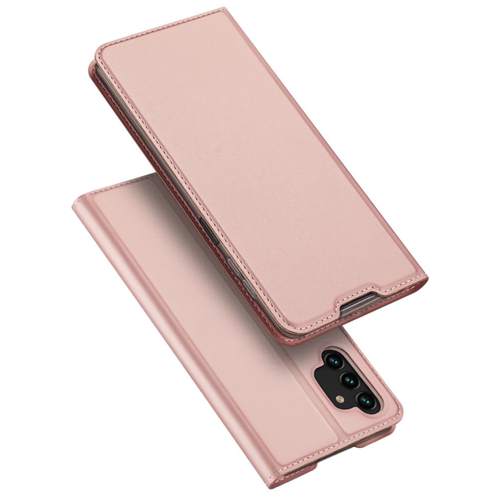 Ümbris kaanega Dux Ducis "Skin Pro" Samsung A135/ Galaxy A13 4G (roosa kuld)
