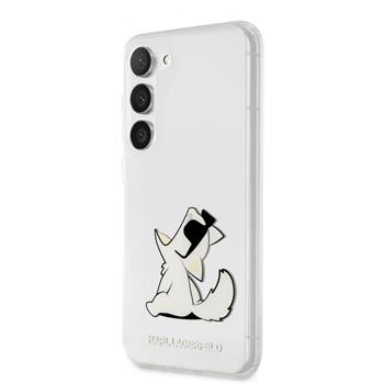 Karl Lagerfeld ümbris KLHCS23SCFNRC Samsung Galaxy S23 (läbipaistev)