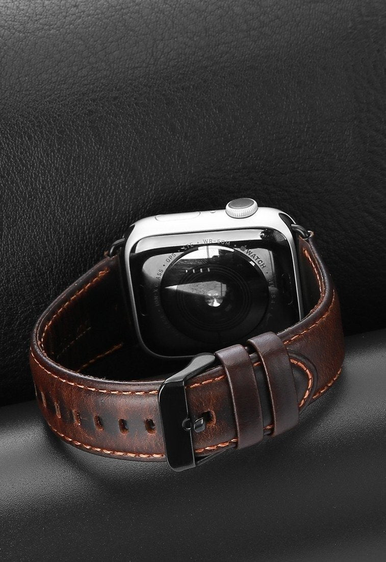 Kellarihm Dux Ducis Business Apple Watch 42mm/44mm/49mm (pruun)