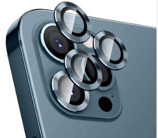 Kaitseklaas 3MK HARDY Lens tagakaamerale iPhone iPhone 13 Pro / 13 Pro Max (must)