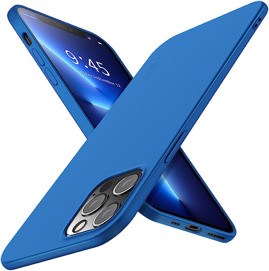 Silikoon X-Level Guardian iPhone 13 (sinine)