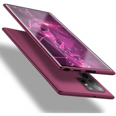 Silikoon X-level Guardian Samsung S918 S23 Ultra 5G (viinamari)