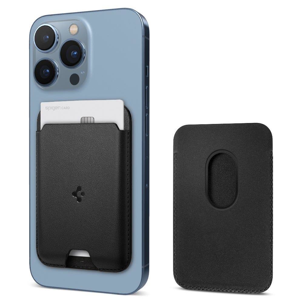 Spigen MagSafe Magnetic kaardihoidja (must)