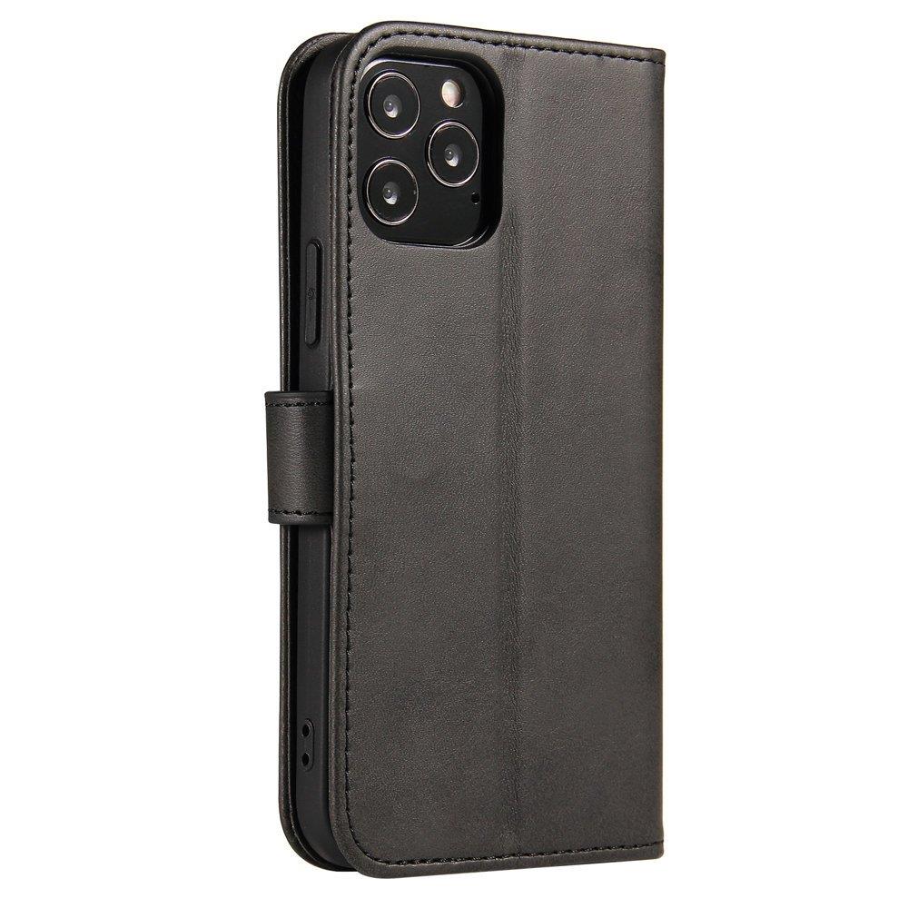 Ümbris kaanega Elegant Bookcase Samsung Galaxy A22 (must)