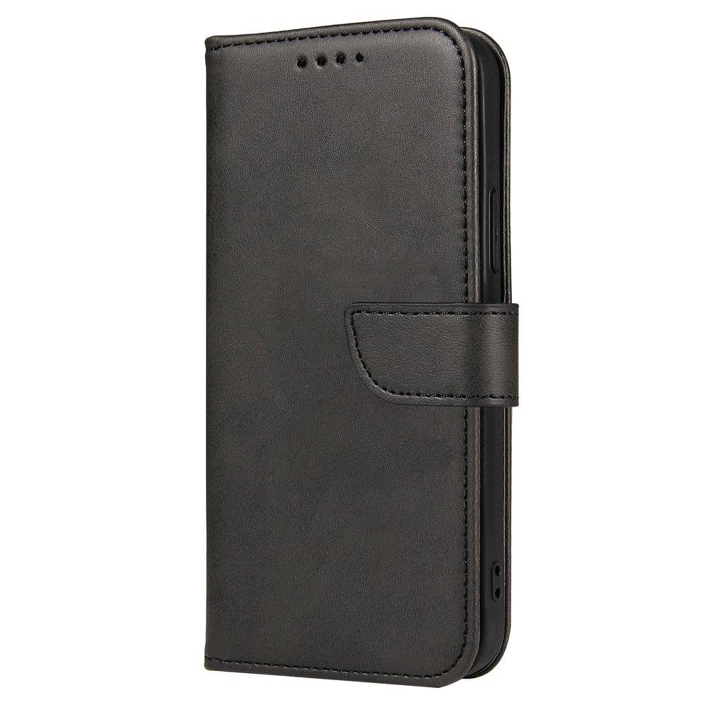 Ümbris kaanega Elegant Bookcase Samsung Galaxy A22 (must)