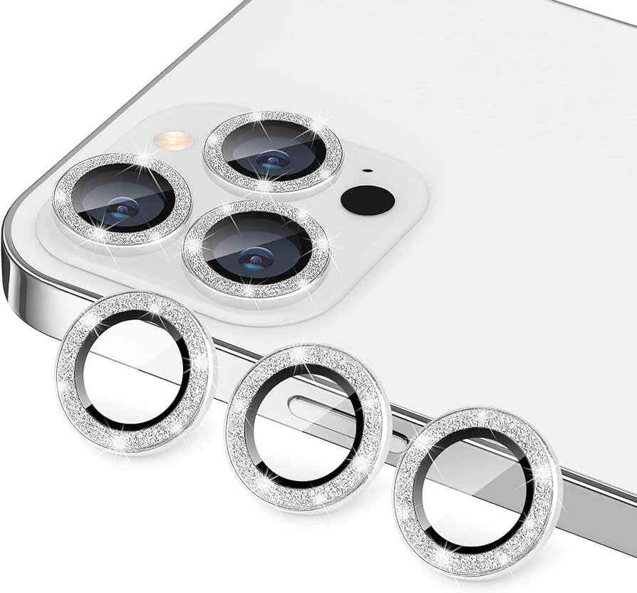 Kaitseklaas Mr. Monkey tagakaamerale "Diamond" Iphone 15 Pro / 15 Pro Max / 16 Pro / 16 Pro Max / 17 Pro / 17 Pro Max (hõbe)