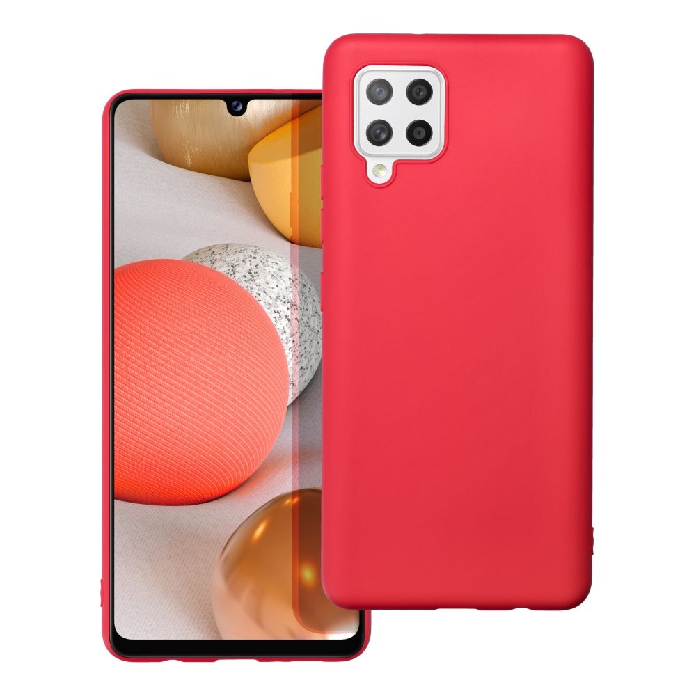 Silikoon Samsung Galaxy A42 5G (punane/matt)