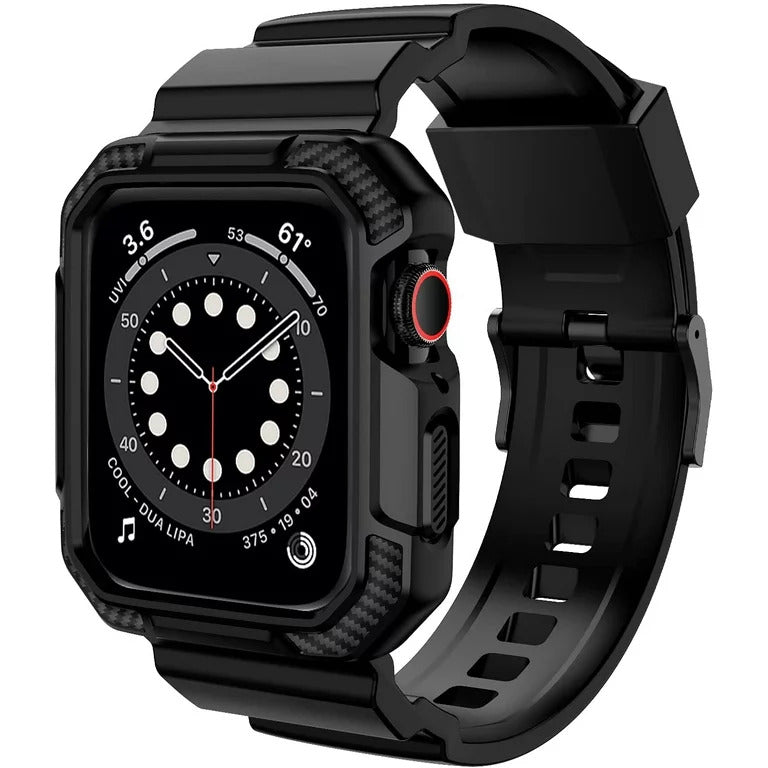 Kaitseümbris Apple Watch 42mm/ 44mm/ 45mm (must)