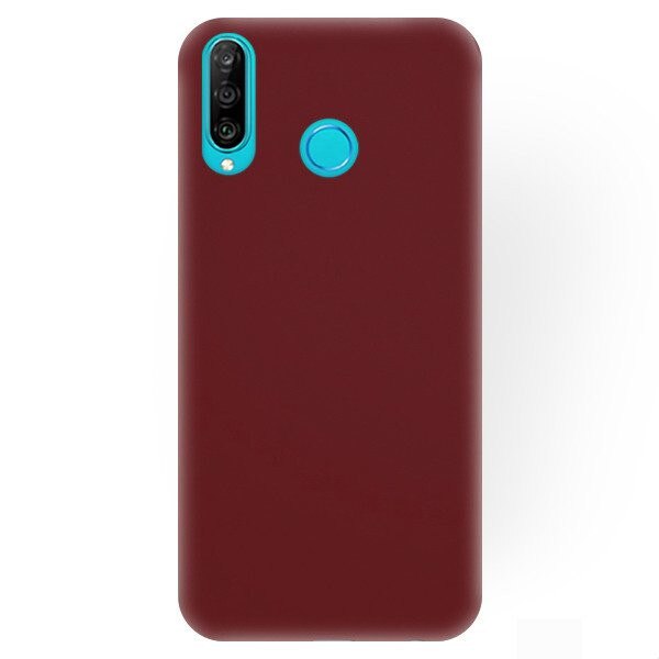 Silikoon Soft Ümbris Huawei P30 Lite (viinamari)