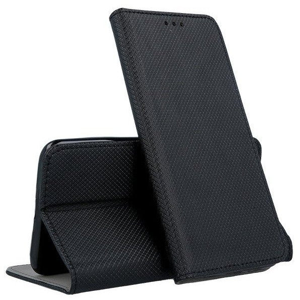 Ümbris kaanega Smart Magnet Iphone XR (must)
