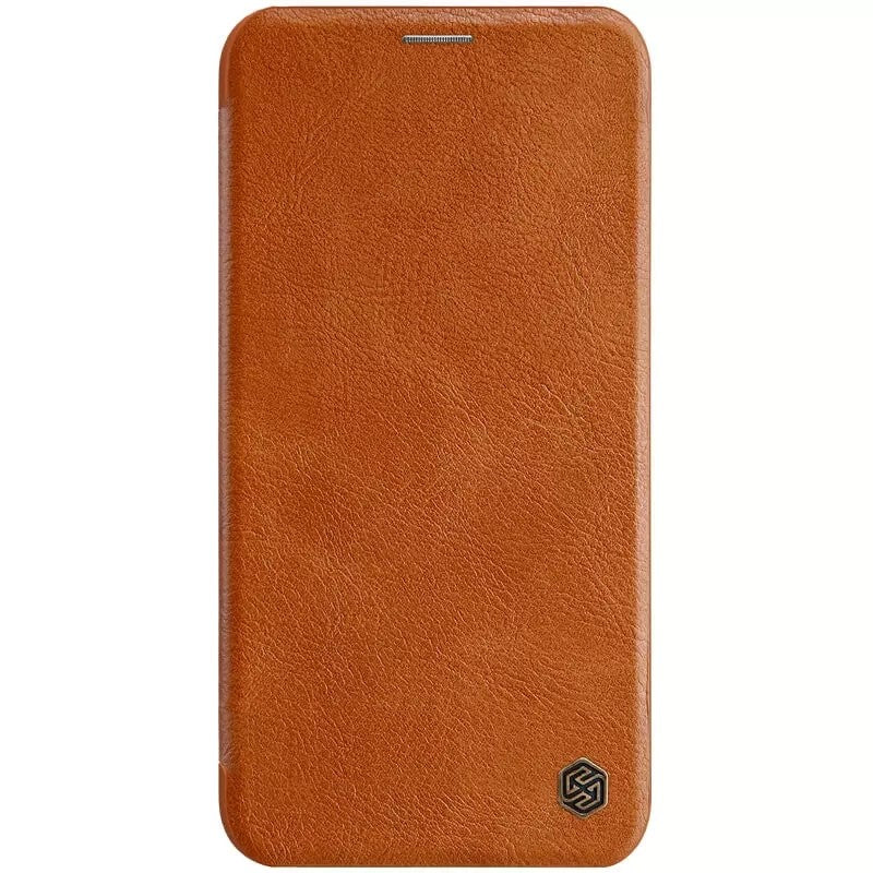 Ümbris kaanega Nillkin Qin Pro Leather Samsung Galaxy S20 Plus (pruun)