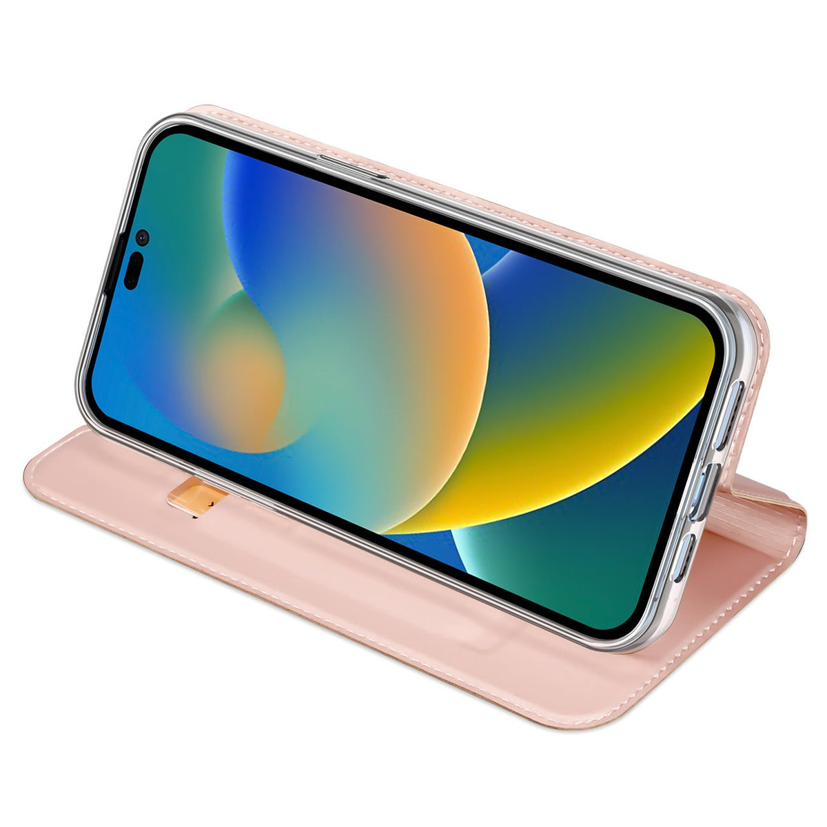 Ümbris kaanega Dux Ducis "Skin Pro" Samsung A25 5G (roosa kuld)