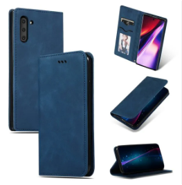 Ümbris kaanega "Business Style" Samsung A35 5G (sinine)