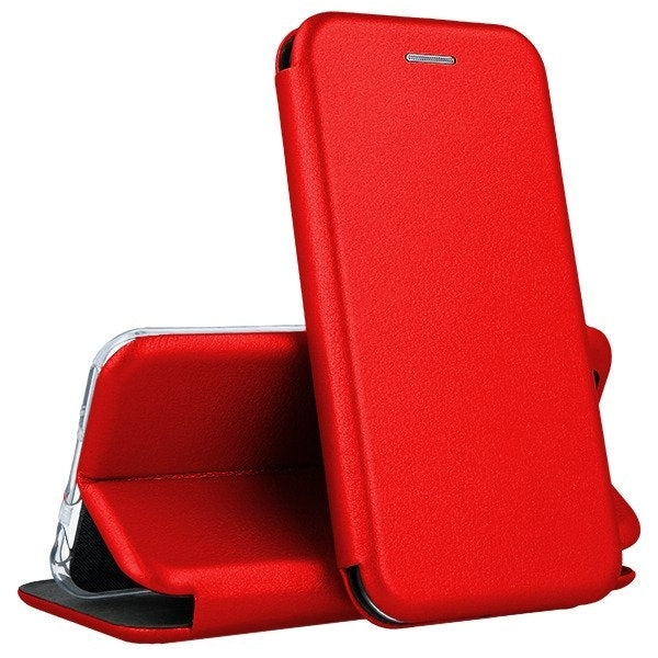 Ümbris kaanega Book Elegance Samsung Galaxy A15 (punane)