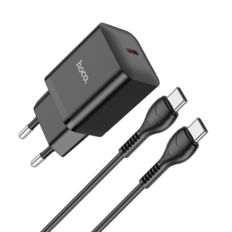 Laadija Hoco N27 PD20W + Type-C (must)