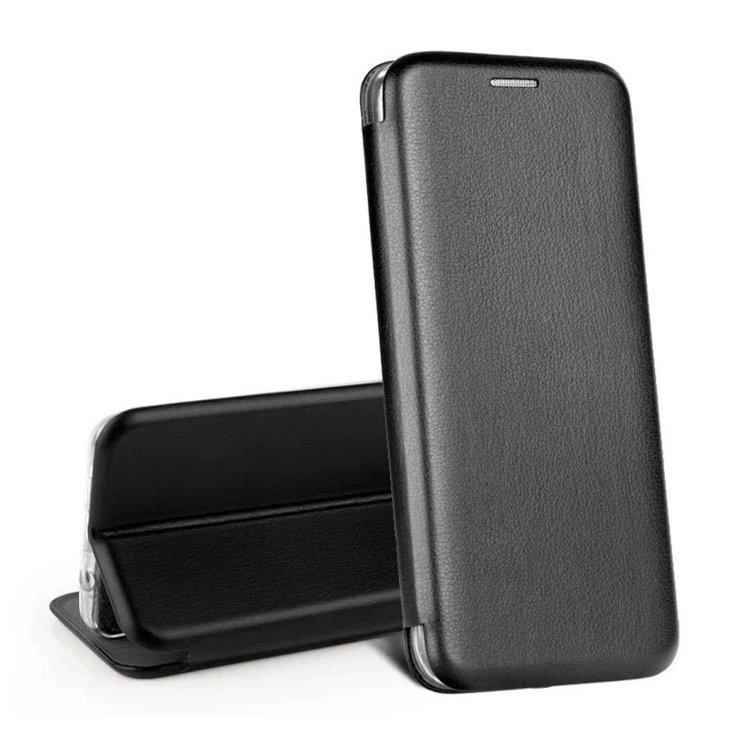 Ümbris kaanega Forcell Elegance Samsung A515/ Galaxy A51 (must)