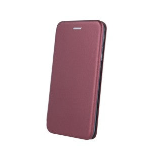 Ümbris kaanega Book Elegance Xiaomi Redmi 13C / Poco С65 (viinamari)