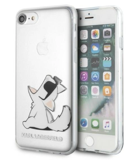 Ümbris Karl Lagerfeld KLHCI8CFNRC iPhone 7 / 8 / SE2020 / SE2022 (läbipaistev)
