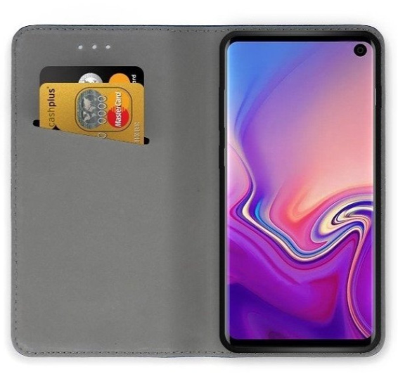 Ümbris kaanega Smart Magnet Samsung A217 A21s (must)