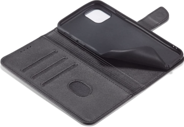 Ümbris kaanega Wallet Case Samsung A556 A55 5G (must)