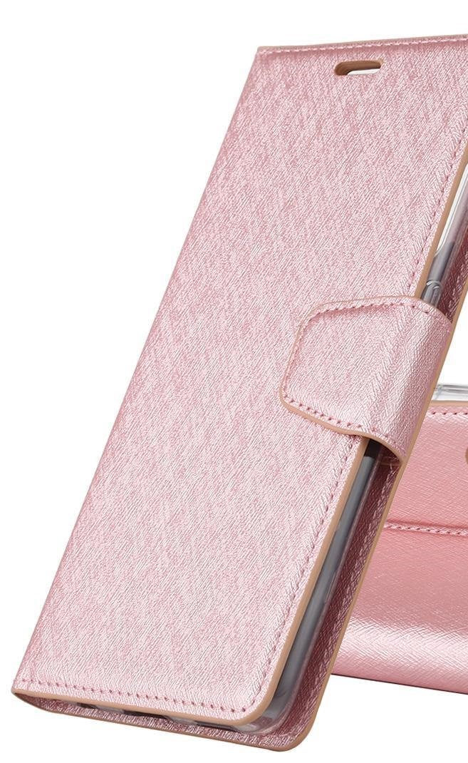 Ümbris kaanega Alivo Läikiv Samsung A8 2018/ A5 2018/ A530FZ (heleroosa)