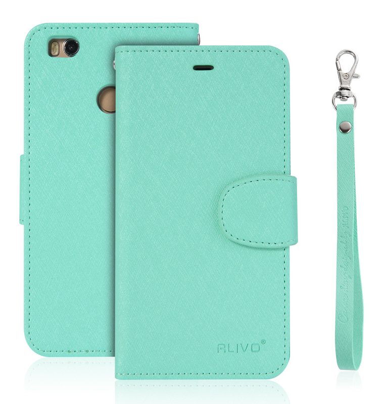 Ümbris kaanega Alivo Läikiv Samsung J330/ Galaxy J3 2017/ J3 Pro (mündiroheline)