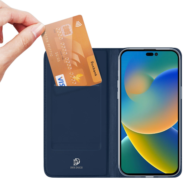 Ümbris kaanega Dux Ducis Skin Pro Xiaomi Redmi Note 12 Pro 4G (tumesinine)