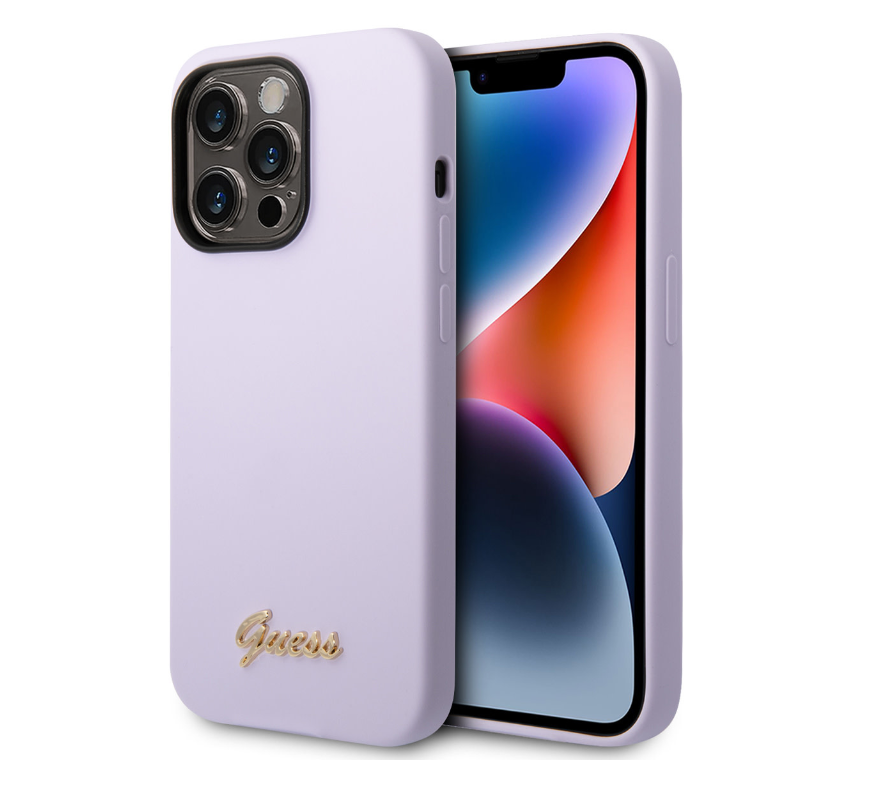 Guess Ümbris GUHCP14LSLSMU Iphone 14 Pro (lilla)