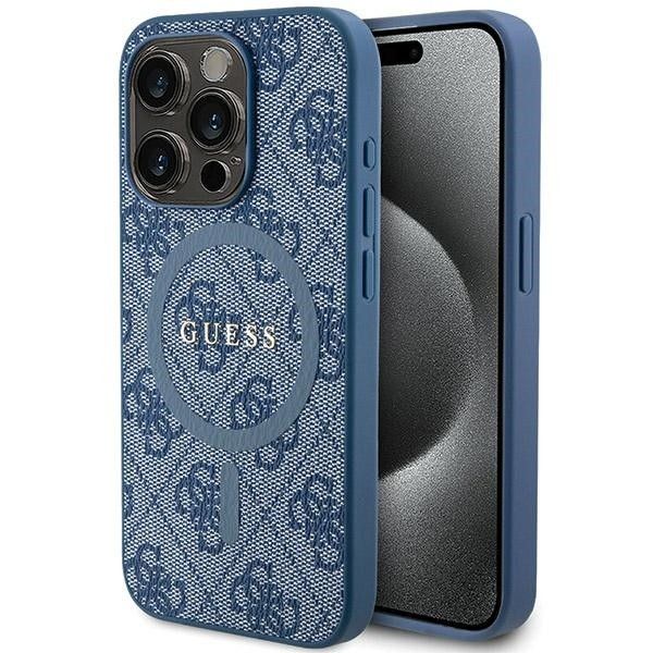 Guess Magsafe Ümbris GUHMP14XG4GFRB iPhone 14 Pro Max (sinine)