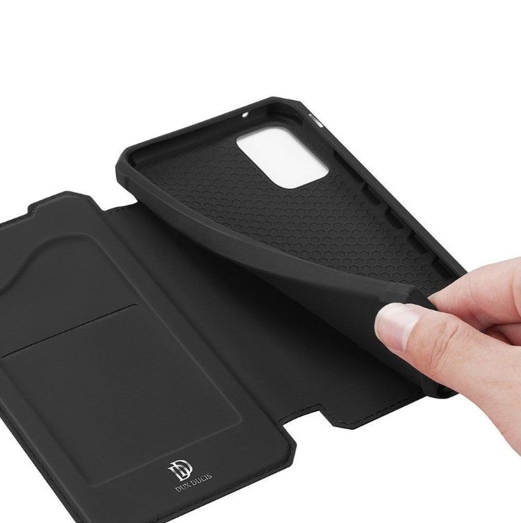 Ümbris kaanega Dux Ducis "Skin X" iPhone 13 Pro Max (must)