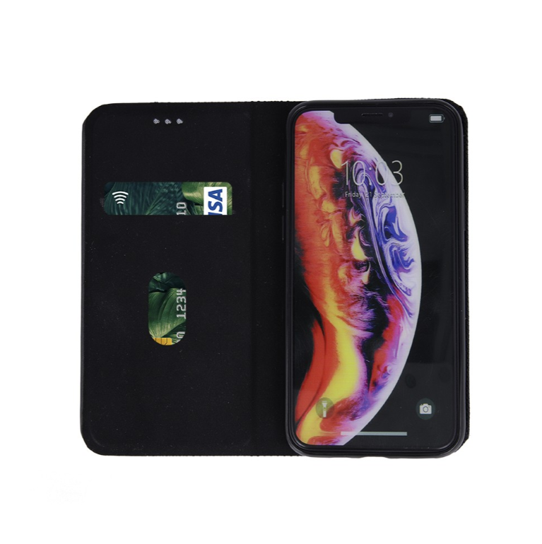 Ümbris kaanega Smart Senso Samsung A526/ Galaxy A52 / A52s (must)