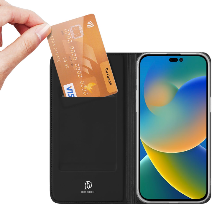 Ümbris kaanega Dux Ducis "Skin Pro" Xiaomi Redmi 11A / 12C / Poco C55 (must)