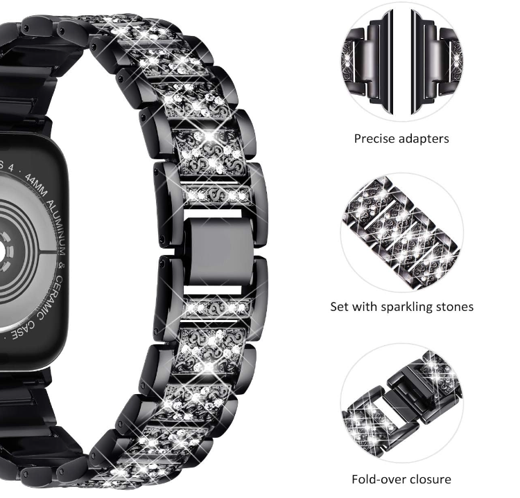 Kellarihm Crystal Apple Watch 42/ 44/ 45mm (must)