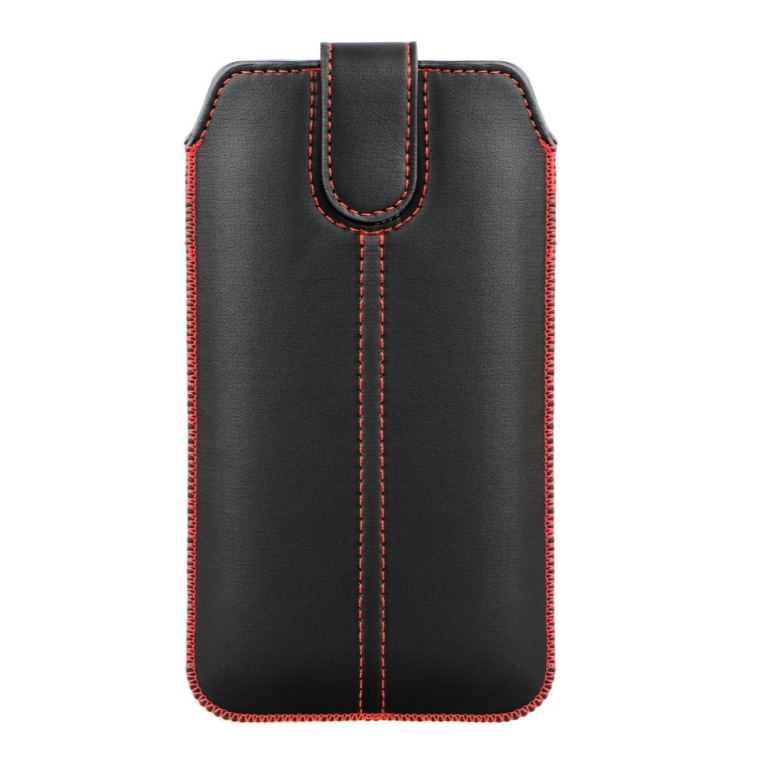 Universaalne ümbris Forcell Ultra Slim M4 iPhone 3G / 4 / 4S / Samsung S5830 Ace / S6310 Young (must)