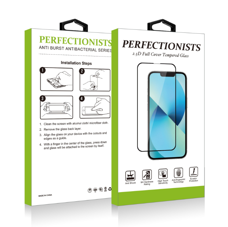 Kaitseklaas 2.5D Perfectionists Tempered Glass Apple iPhone 14 Pro / 15 / 16 (must)