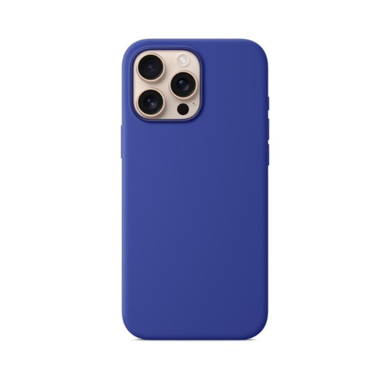 Mag Silicone ümbris iPhone 16 Pro (tumelilla)