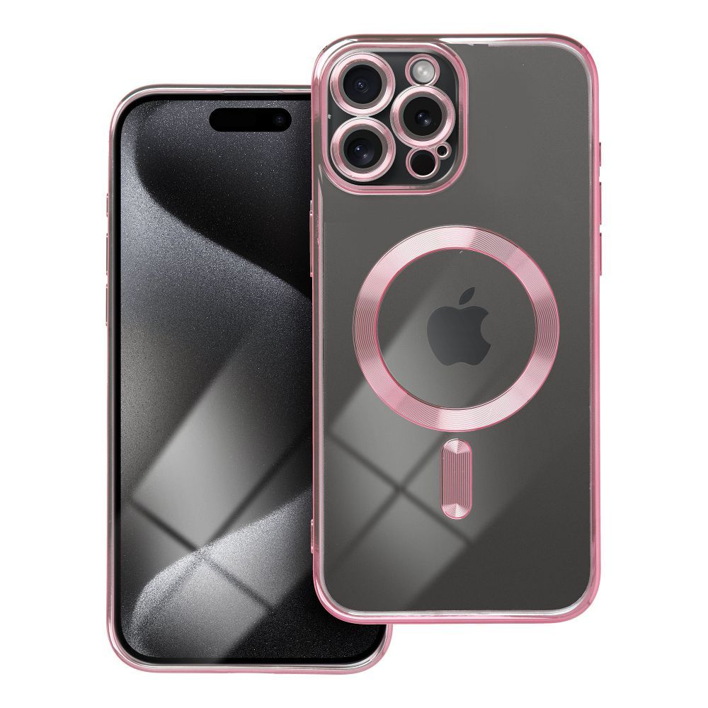 Ümbris Electro Mag Cover iPhone 14 Pro Max (roosakuldne)