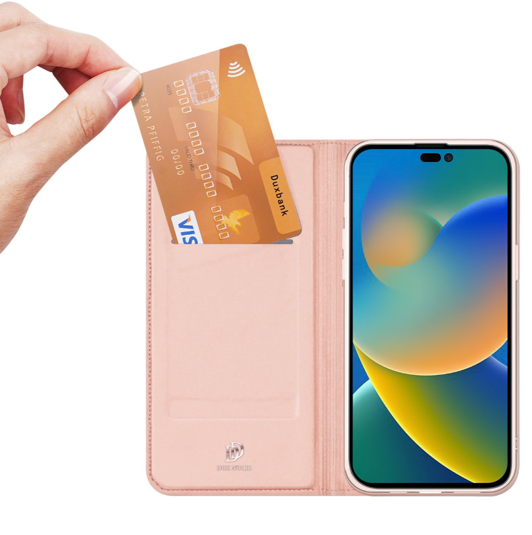 Ümbris kaanega Dux Ducis "Skin Pro" Samsung A336/ Galaxy A33 5G (roosa kuldne)