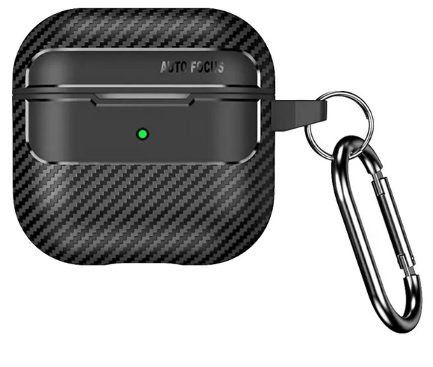 Ümbris CARBON PRO Apple AirPods 2 / AirPods 1 (must)