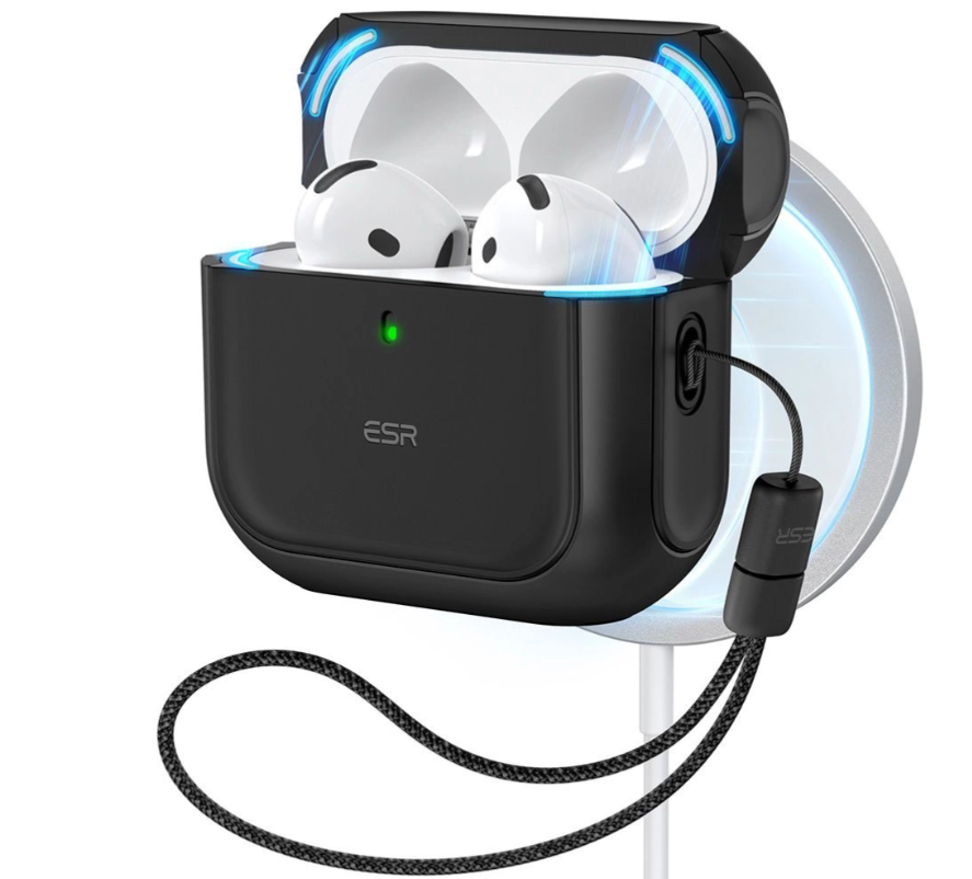Ümbris ESR Orbit Halolock MagSafe Apple AirPods 4 (must)