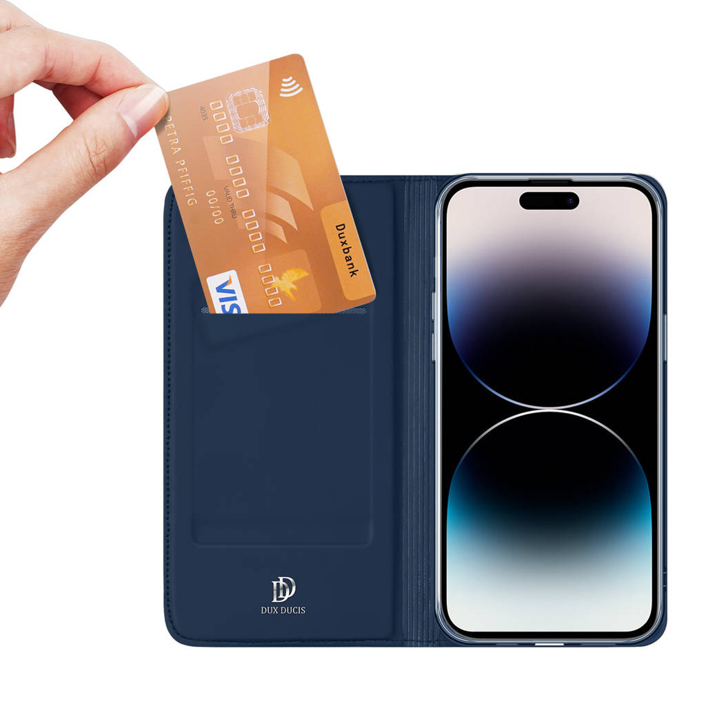 Ümbris kaanega Dux Ducis "Skin Pro" Xiaomi Redmi 10 / Redmi 10 2022 (tumesinine)